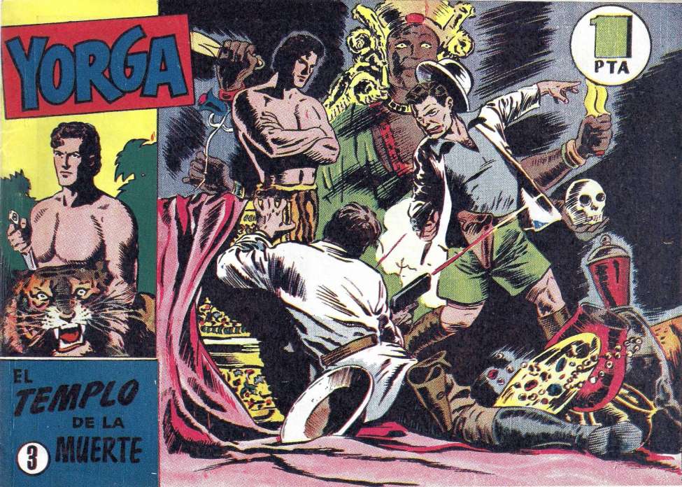 Comic Book Cover For Yorga 3 - El templo de la muerte