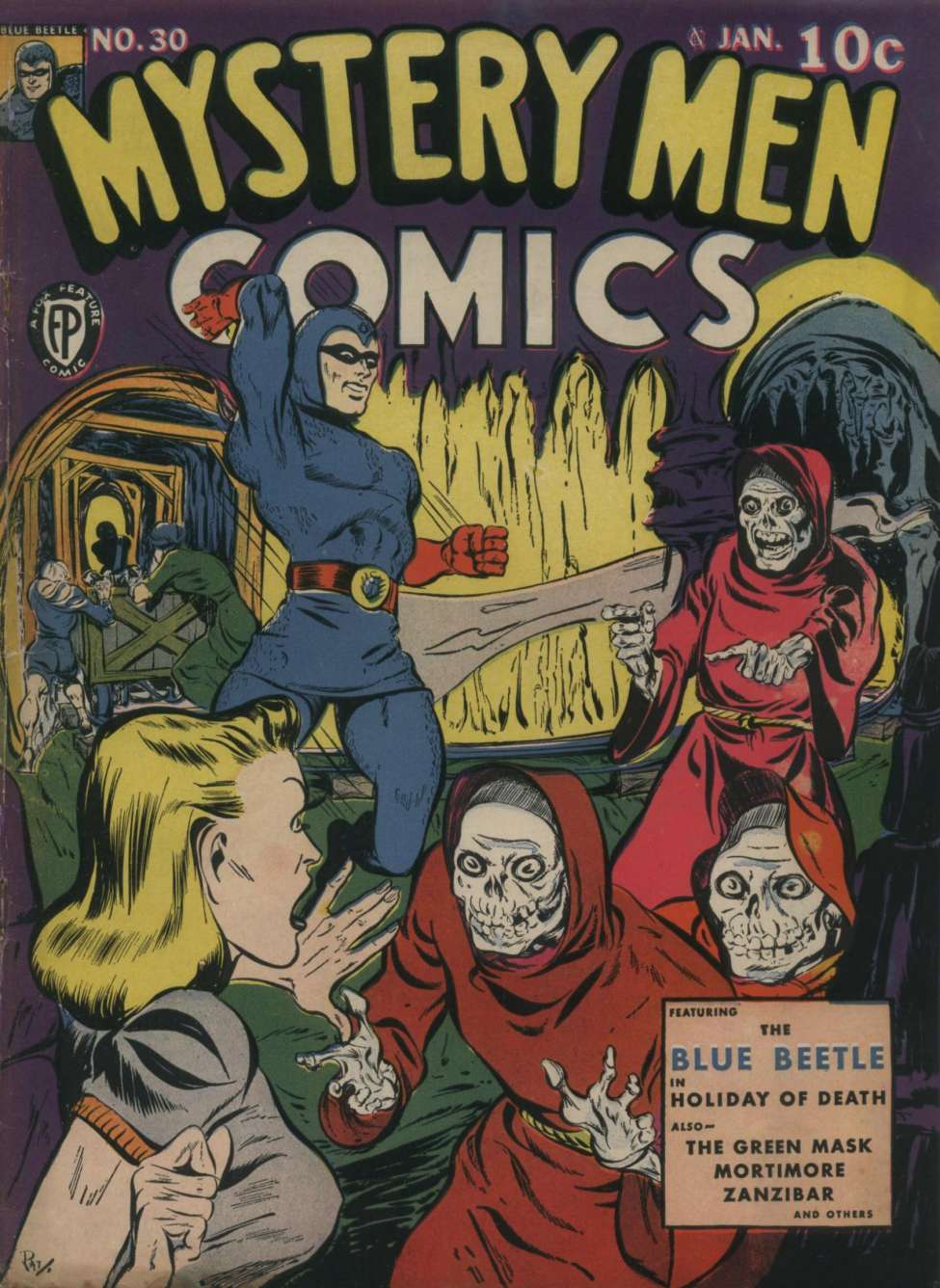 Book Cover For Mystery Men Comics 30