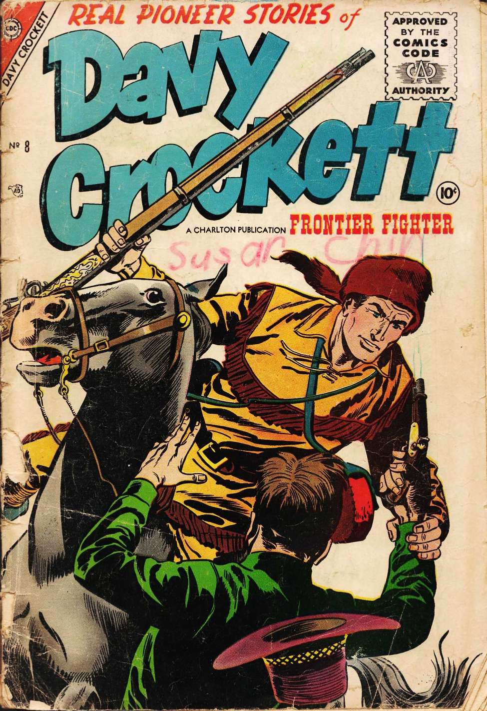 Book Cover For Davy Crockett 8