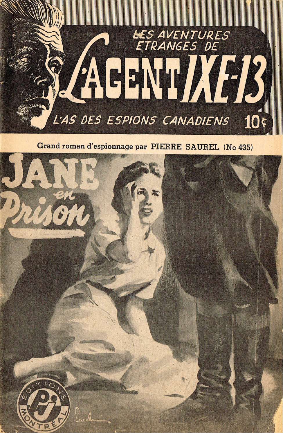 Book Cover For L'Agent IXE-13 v2 435 - Jane en prison