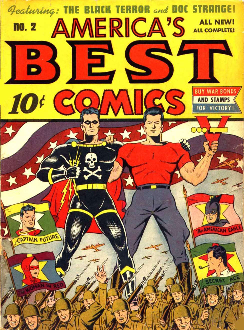 Comic Book Cover For America's Best Comics 2 - Version 1
