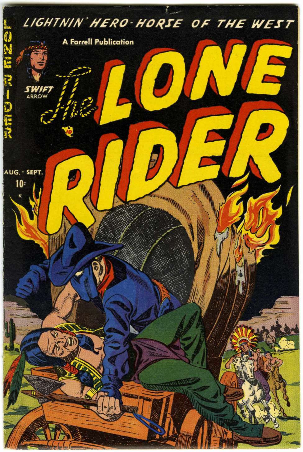 Comic Book Cover For The Lone Rider 9