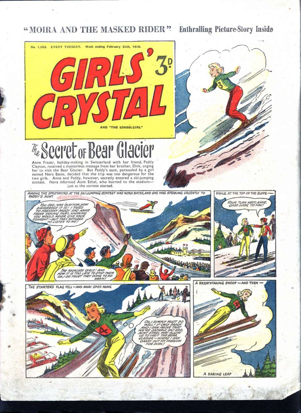 Comic Book Cover For Girls' Crystal 1062