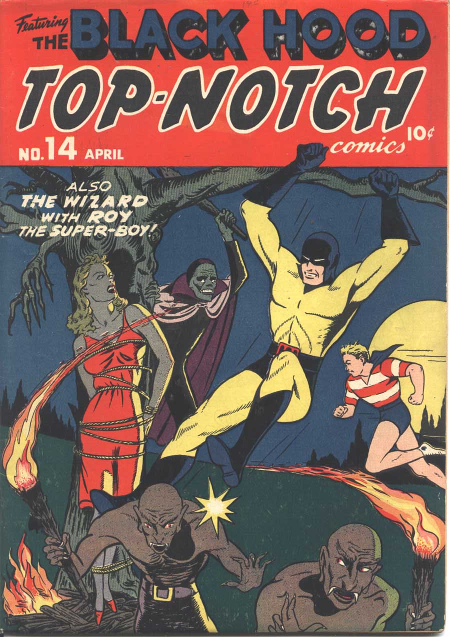Book Cover For Top Notch Comics 14