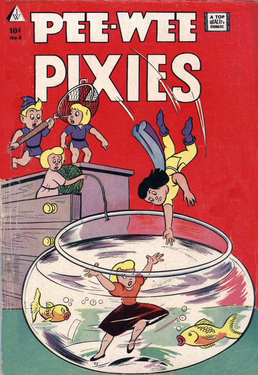 Comic Book Cover For Pee-Wee Pixies 8