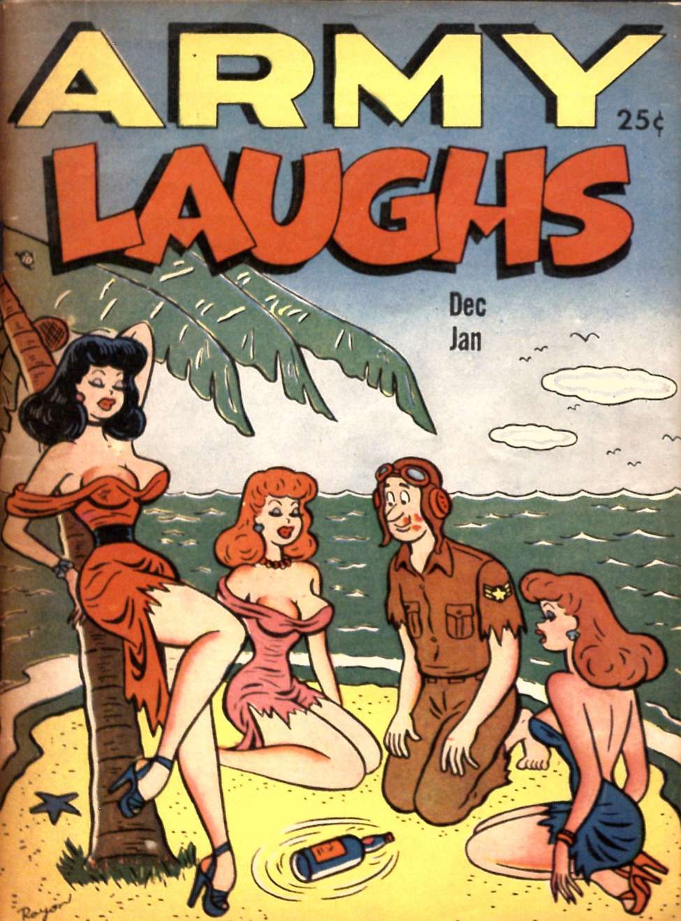 Book Cover For Army Laughs v1 4