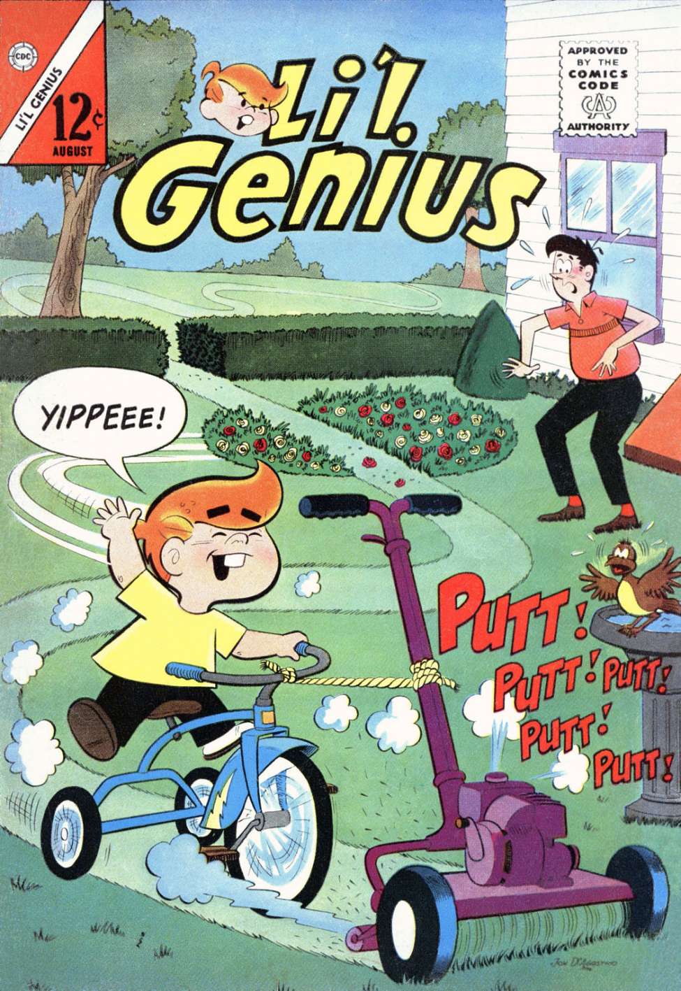 Book Cover For Li'l Genius 50