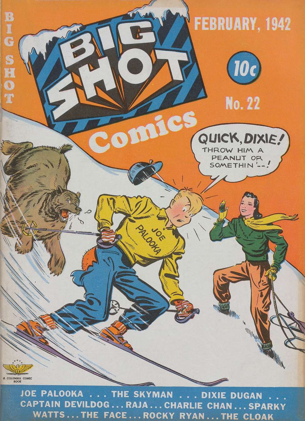 Comic Book Cover For Big Shot 22