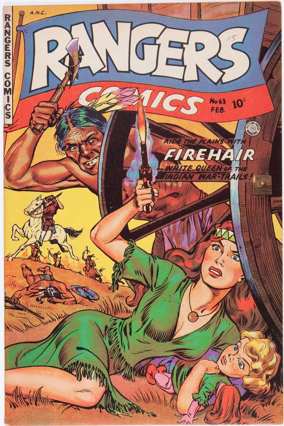 Comic Book Cover For Rangers Comics 63