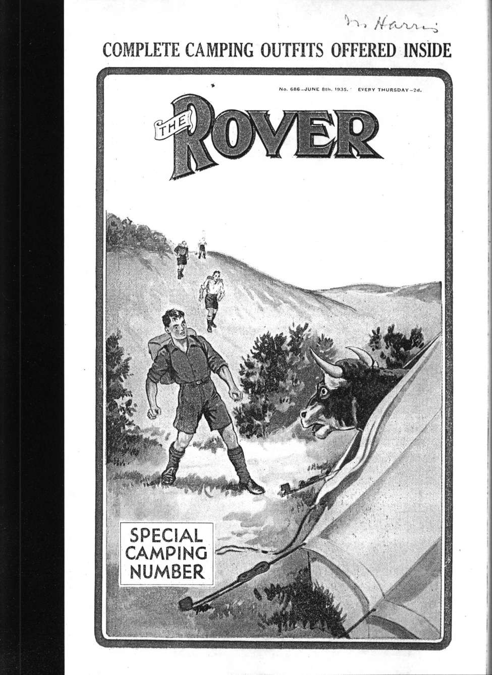 Book Cover For The Rover 686