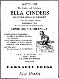 Large Thumbnail For Ella Cinders 1925.05.27 - 1925.12