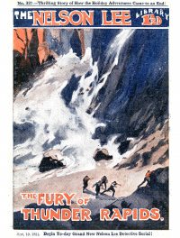 Large Thumbnail For Nelson Lee Library s1 327 - The Fury of Thunder Rapids