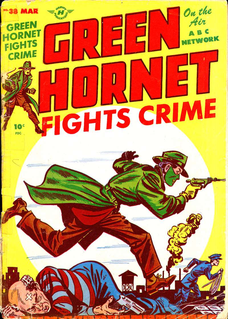 Comic Book Cover For Green Hornet Comics 38 - Version 2