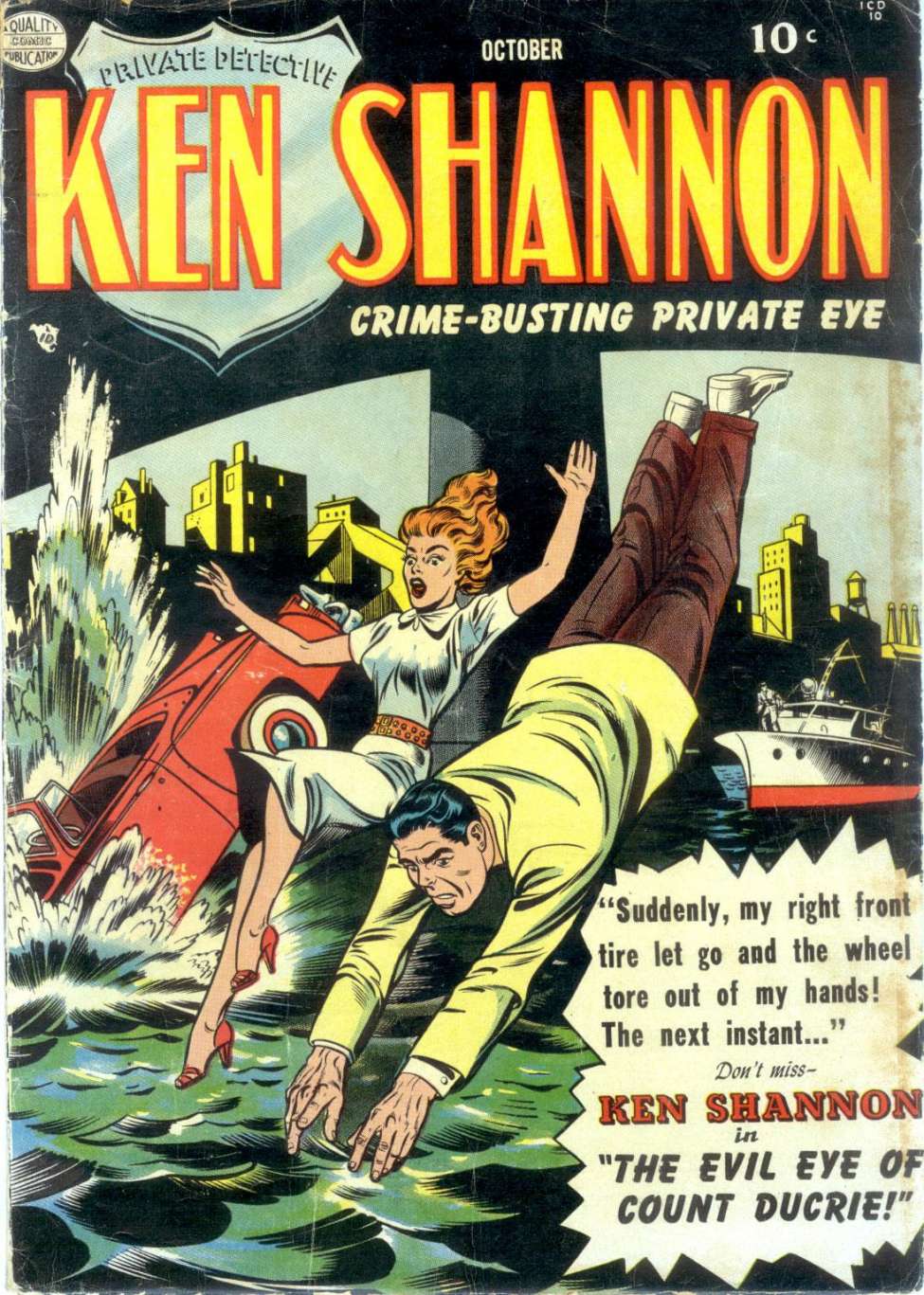 Comic Book Cover For Ken Shannon 1