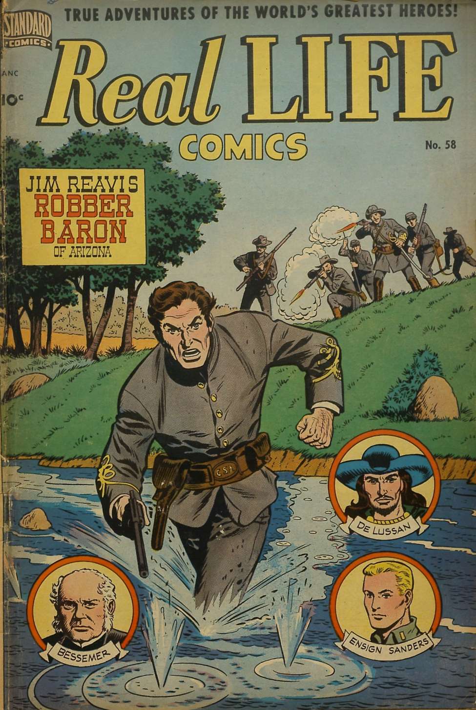 Comic Book Cover For Real Life Comics 58 (alt) - Version 2