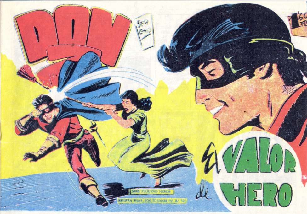 Comic Book Cover For Don Z 50 - El Valor De Hero