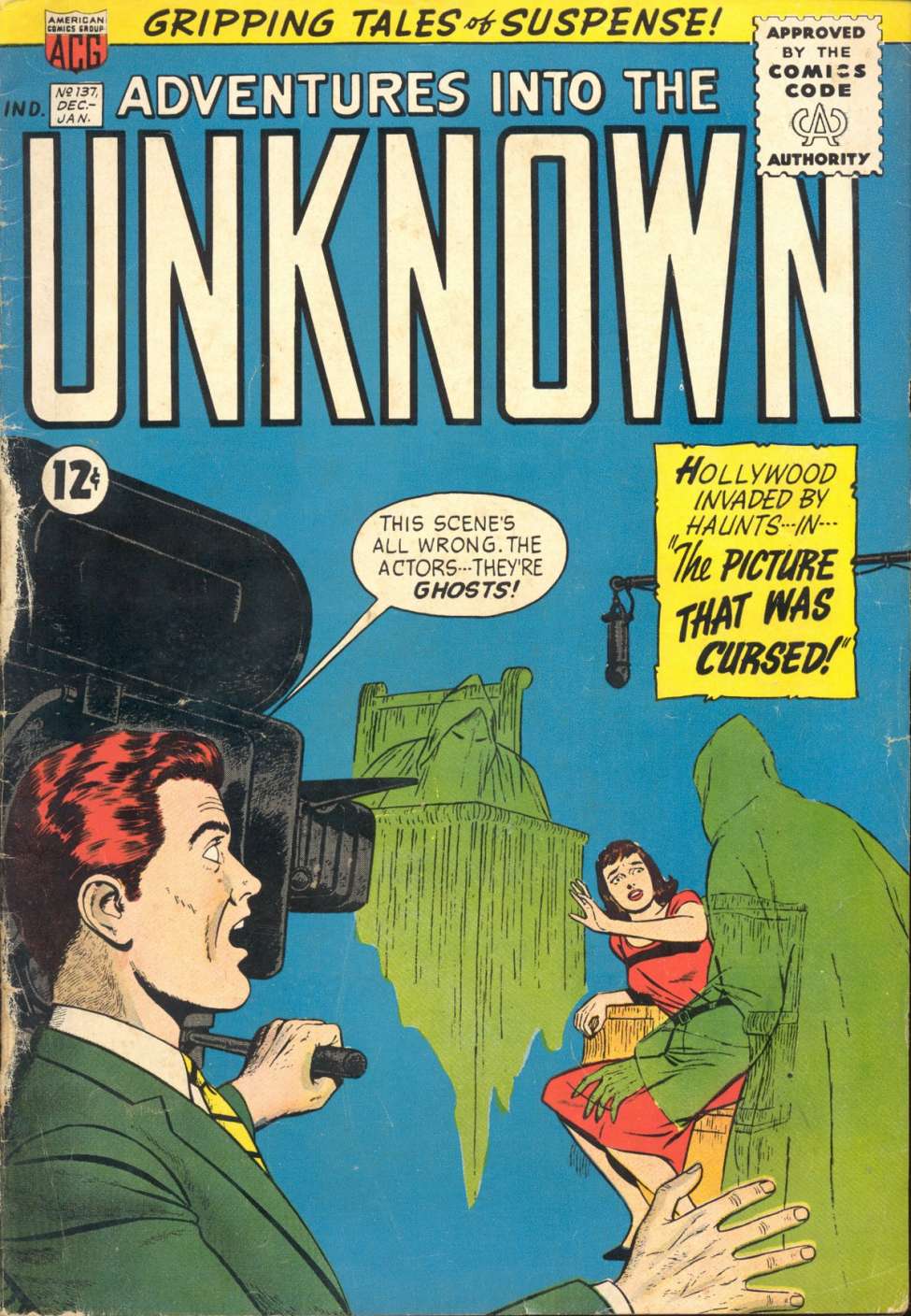 Book Cover For Adventures into the Unknown 137
