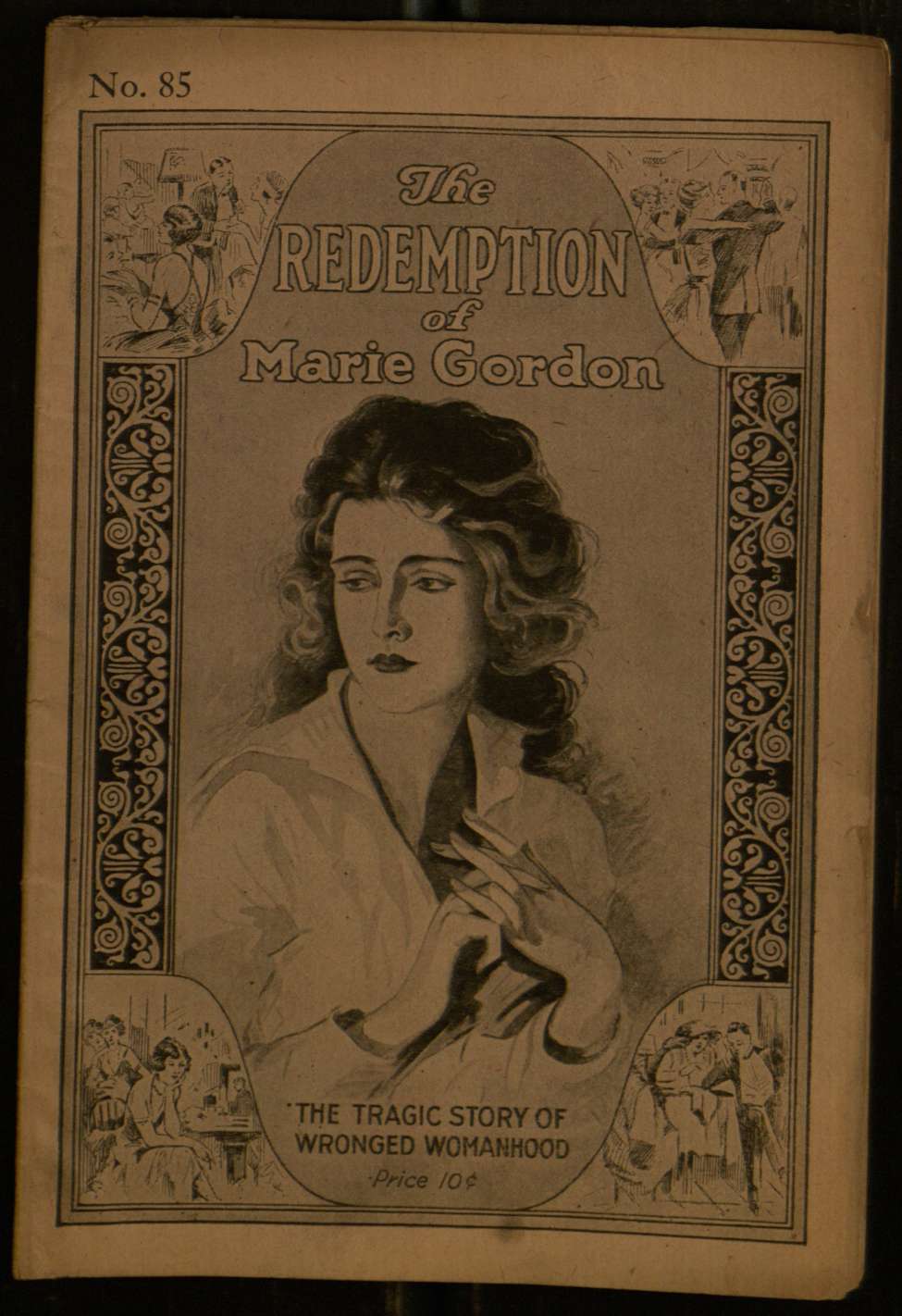 Book Cover For The Redemption of Marie Gordon 85 - Cora Lane Sherman