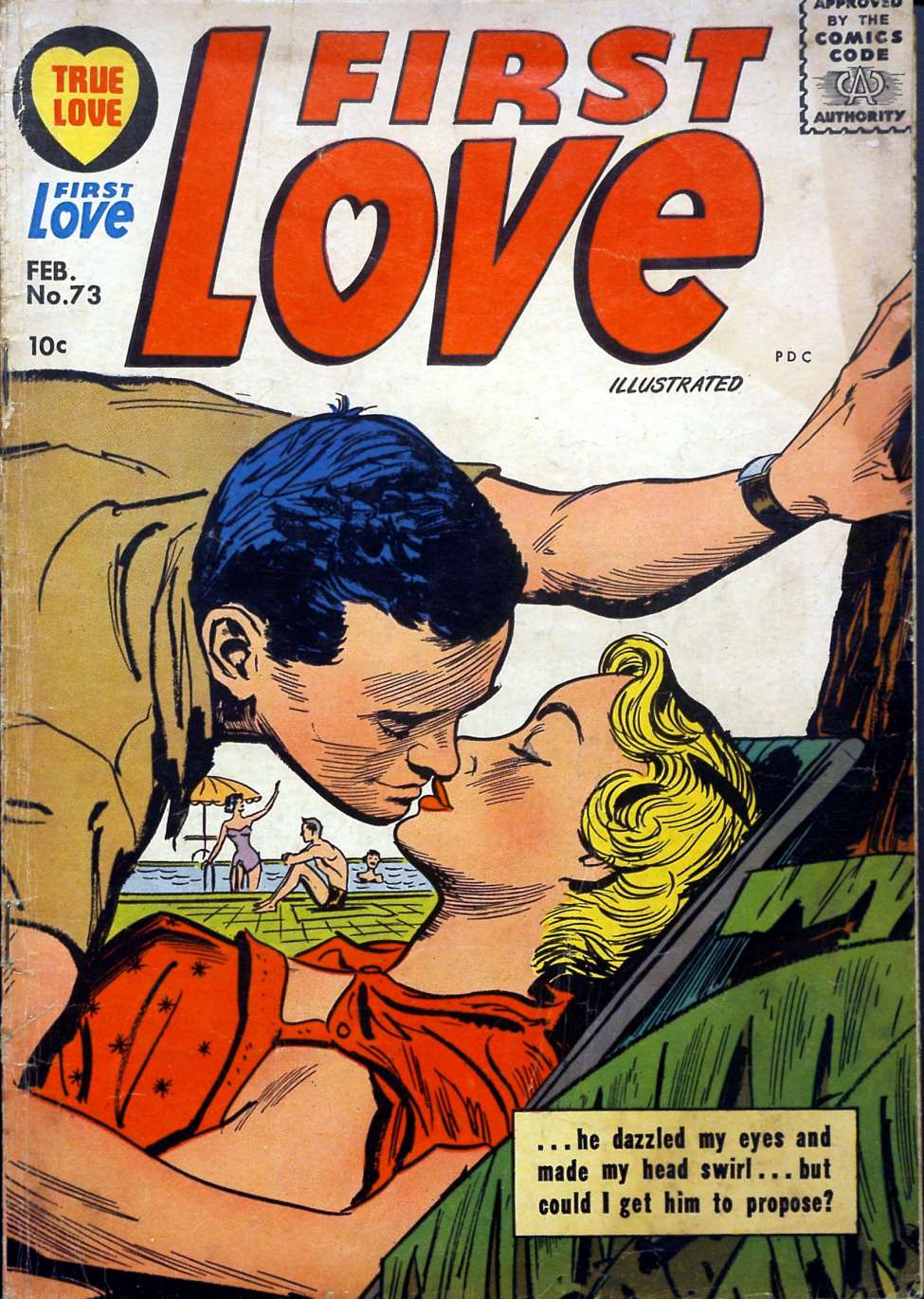 Comic Book Cover For First Love Illustrated 73