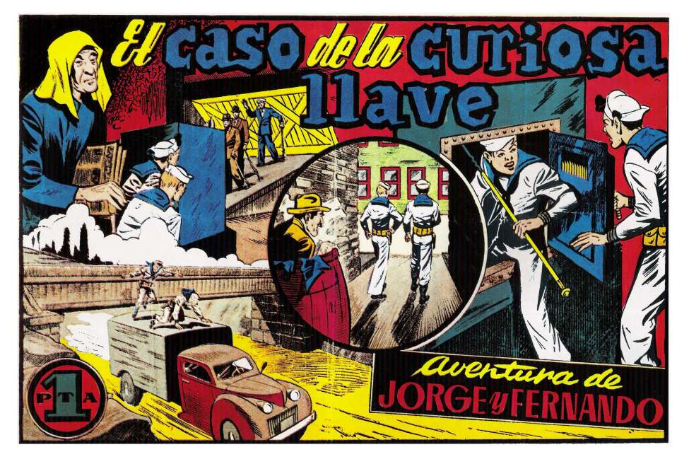 Book Cover For Jorge y Fernando 48 - El caso de la curiosa llave