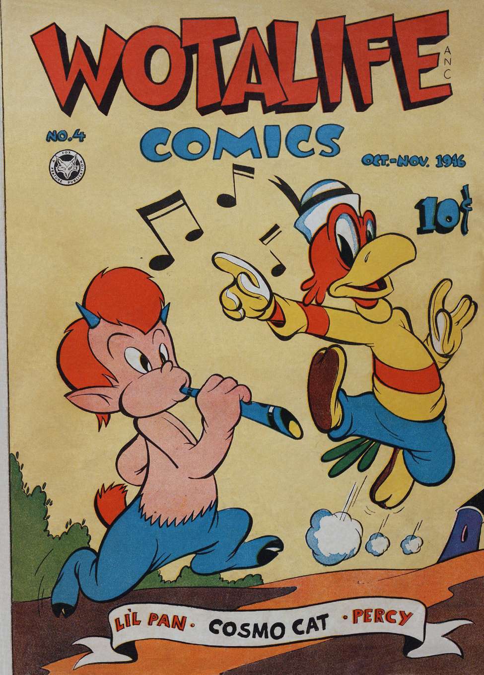 Comic Book Cover For Wotalife 4