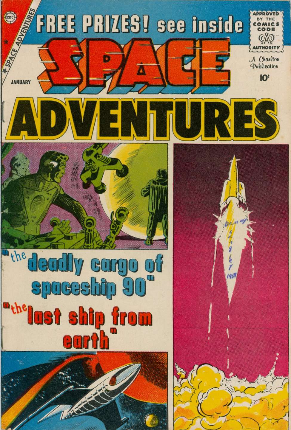 Book Cover For Space Adventures 32