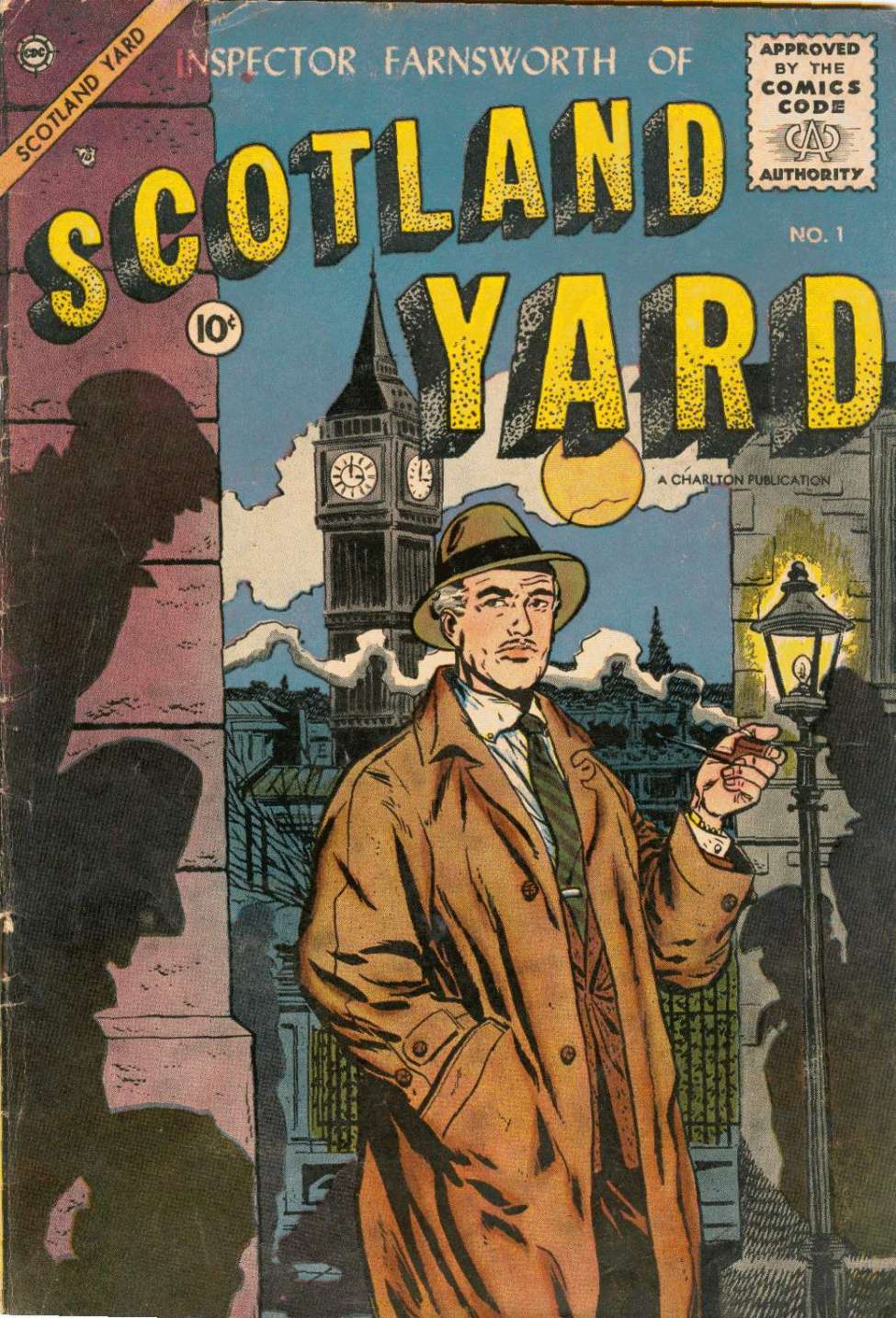 Comic Book Cover For Scotland Yard 1