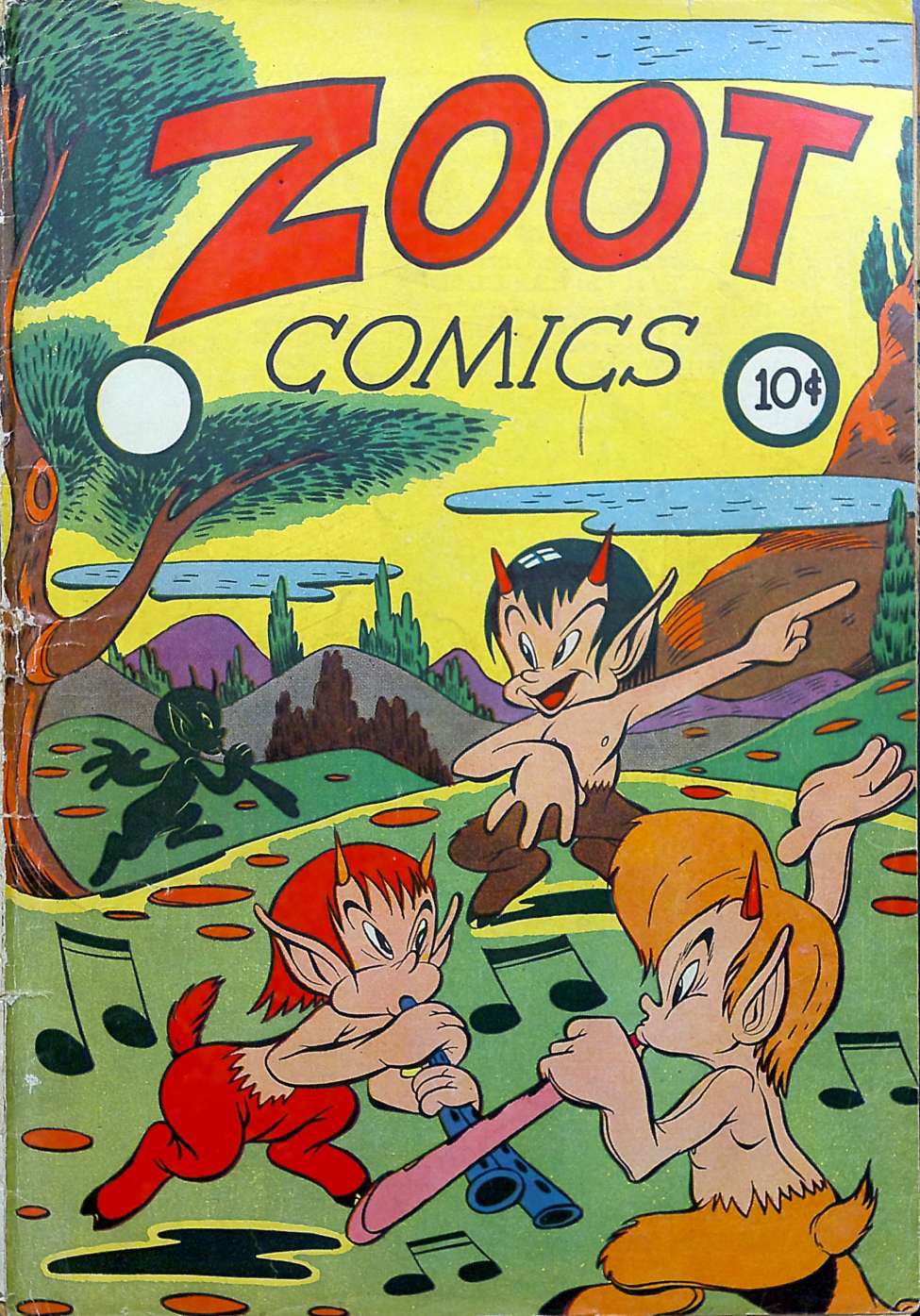 Comic Book Cover For Zoot Comics 1