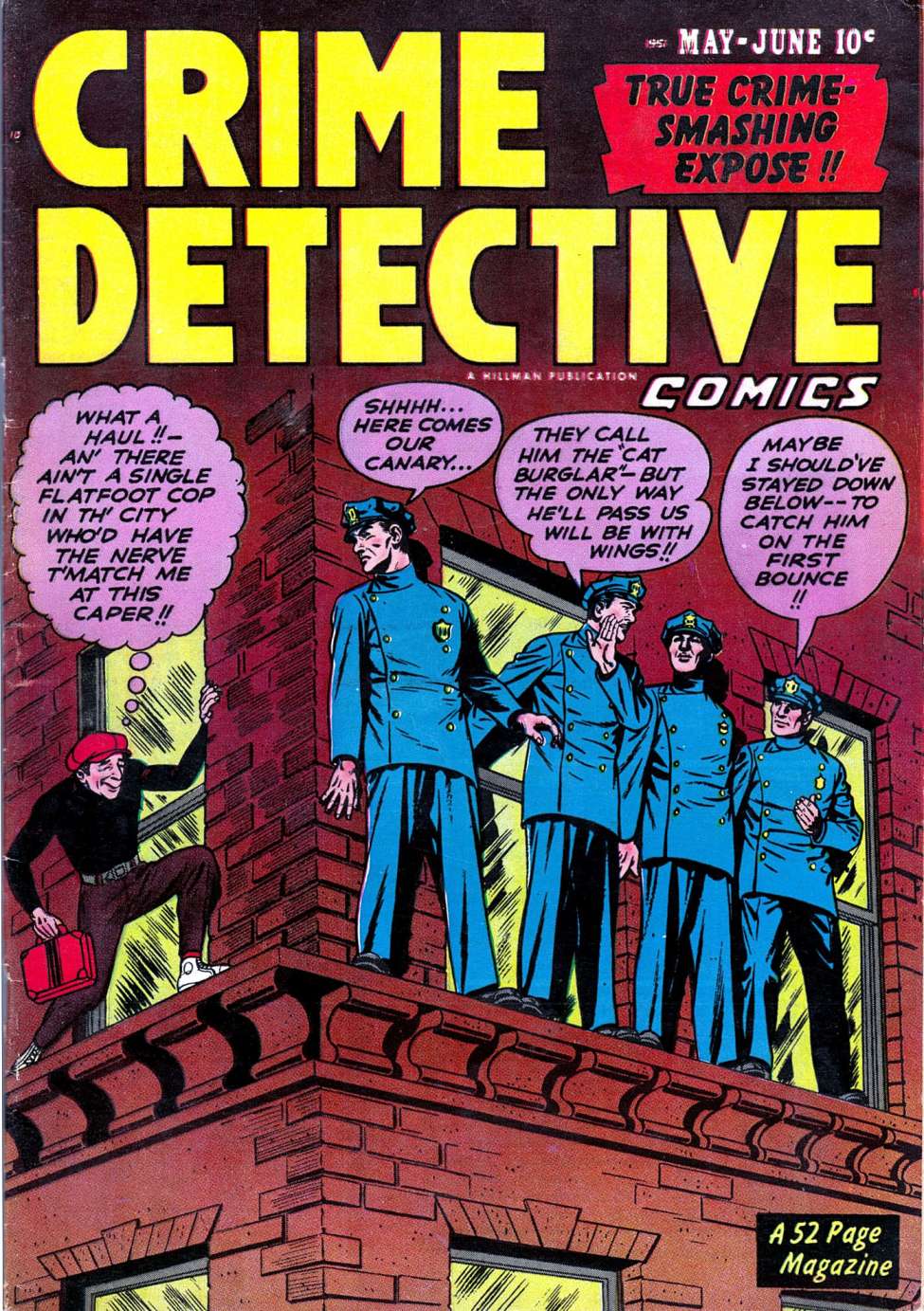 Comic Book Cover For Crime Detective Comics v2 8