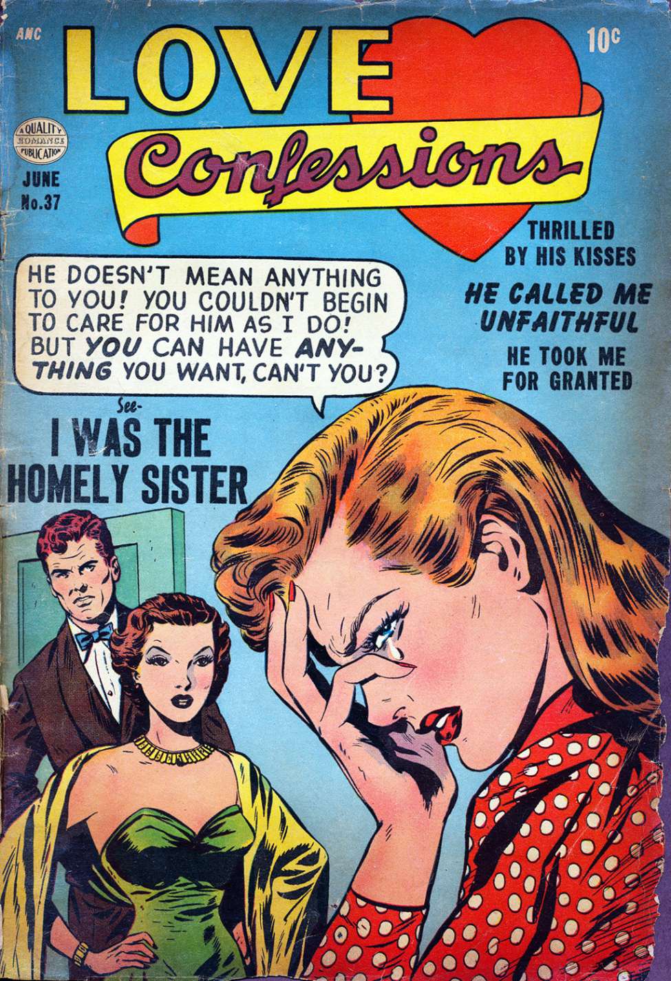 Comic Book Cover For Love Confessions 37