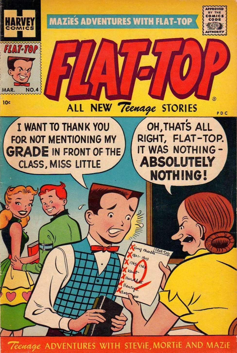 Comic Book Cover For Flat-Top 4