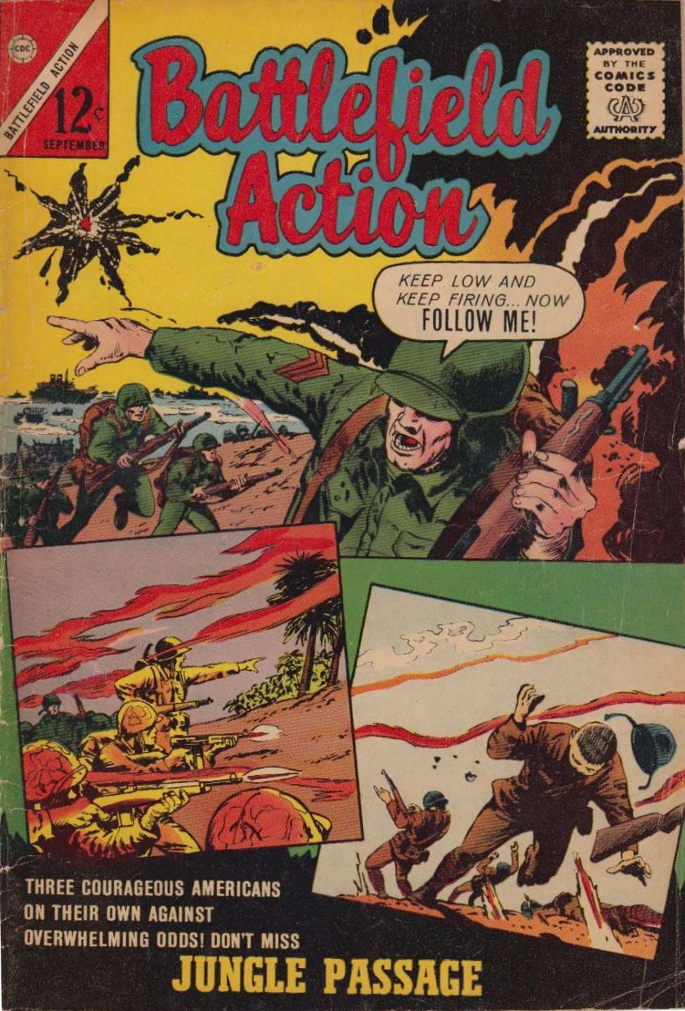 Comic Book Cover For Battlefield Action 49