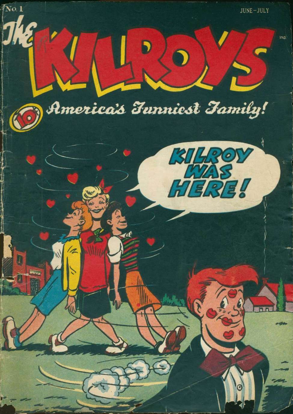Comic Book Cover For The Kilroys 1