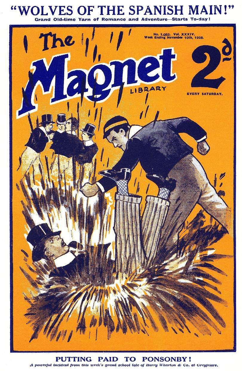 Book Cover For The Magnet 1082 - All Through Bunter!