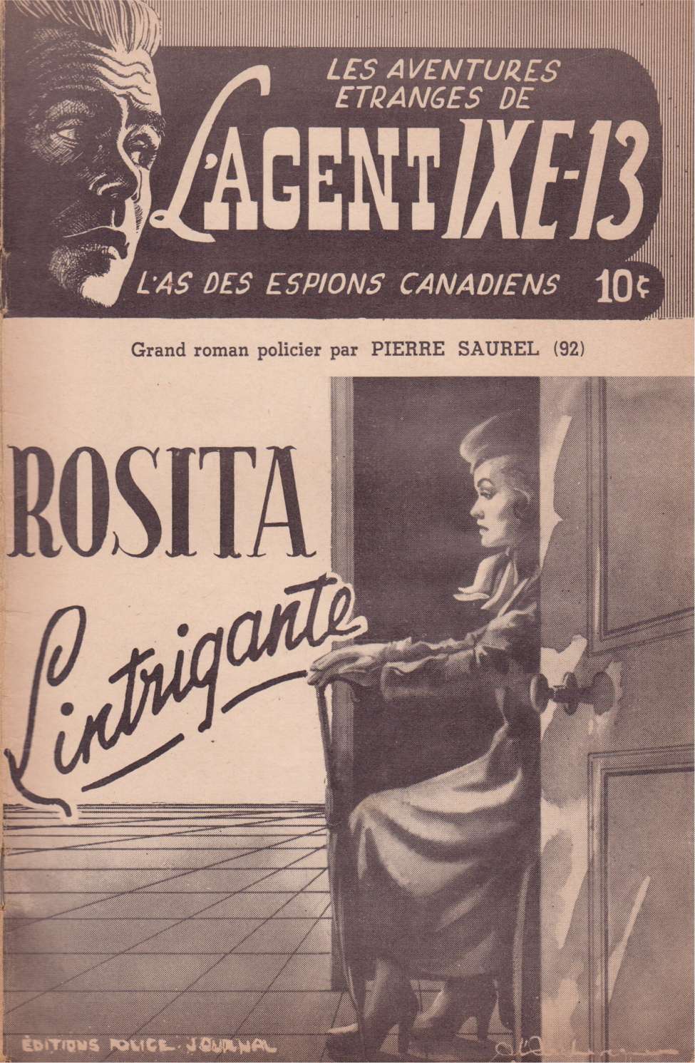 Book Cover For L'Agent IXE-13 v2 92 - Rosita l'intrigante