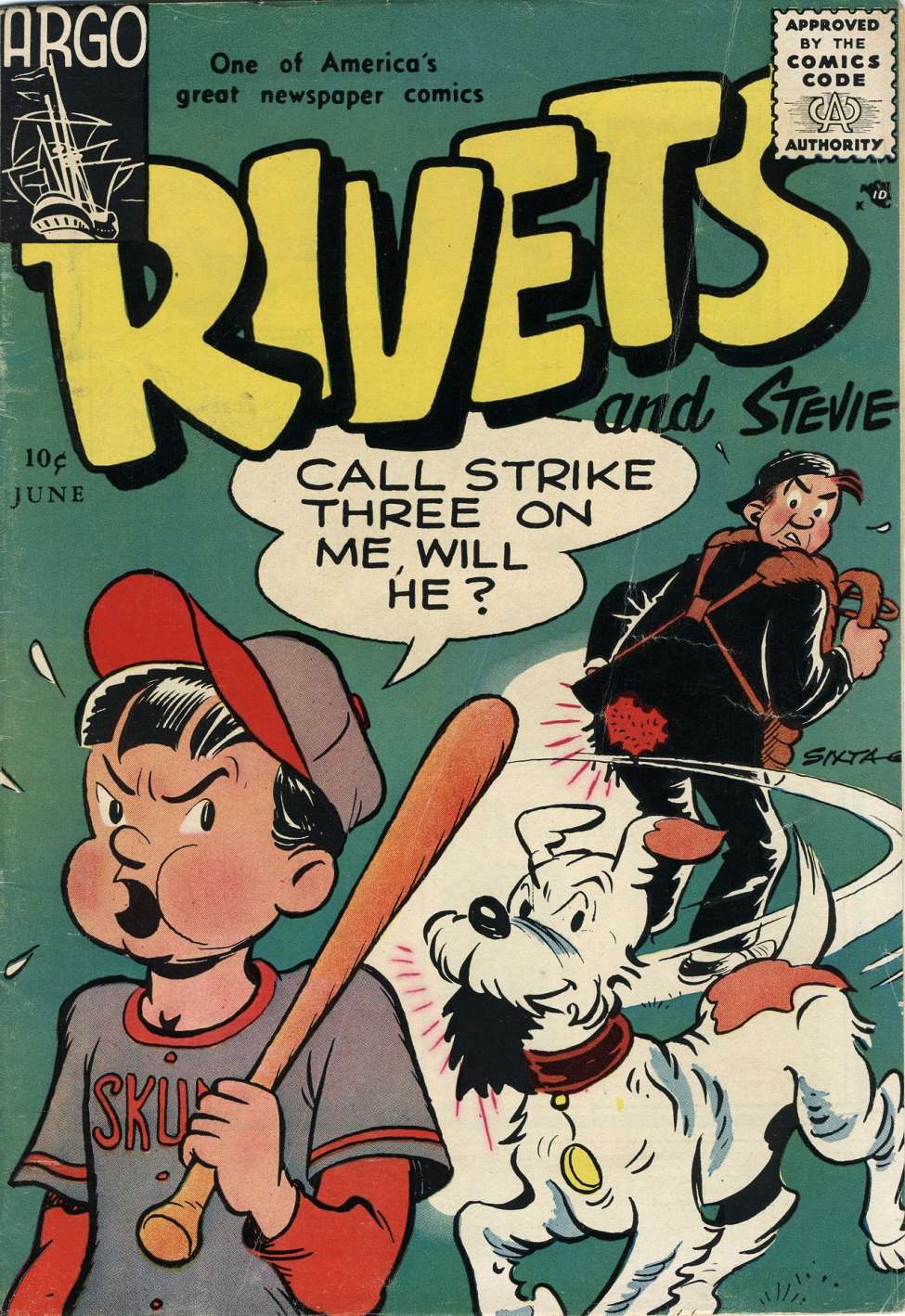 Comic Book Cover For Rivets 3