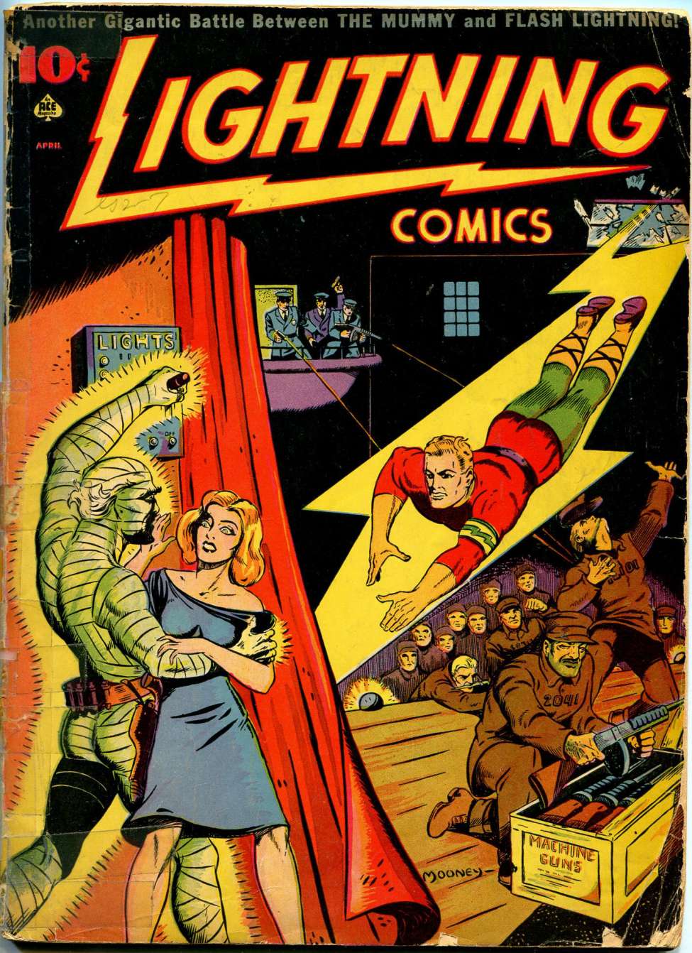 Comic Book Cover For Lightning Comics v1 6