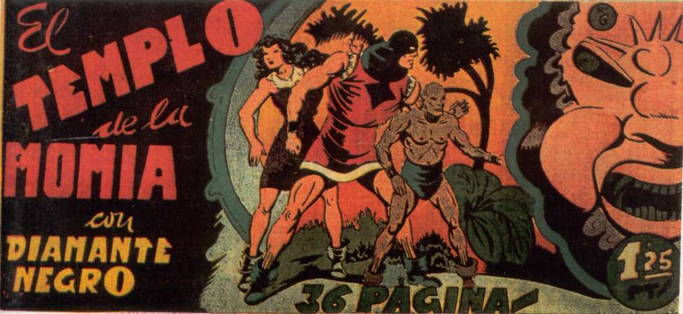 Comic Book Cover For Diamante Negro 6 - El Templo de la Momia