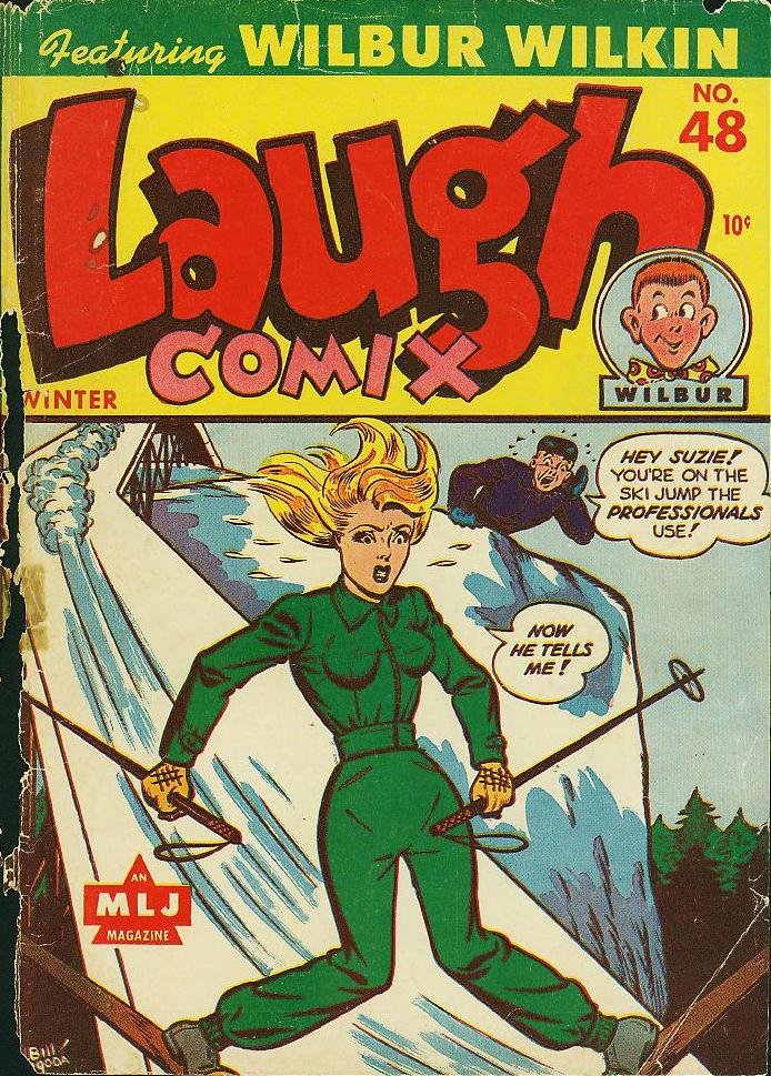 Book Cover For Laugh Comix 48