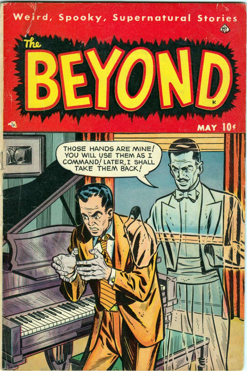 Comic Book Cover For The Beyond 4