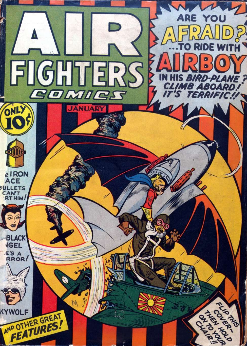 Comic Book Cover For Air Fighters Comics v1 4 (alt) - Version 2