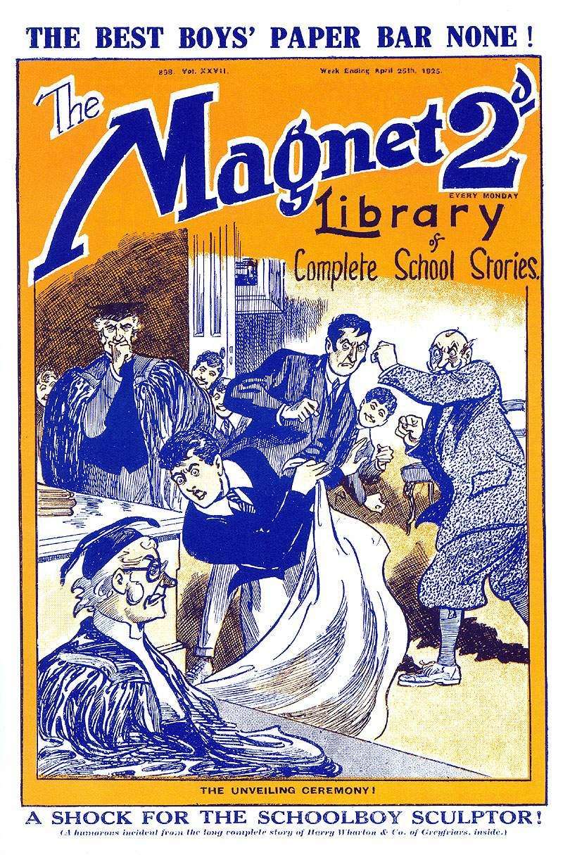 Book Cover For The Magnet 898 - The Schoolboy Sculptor!