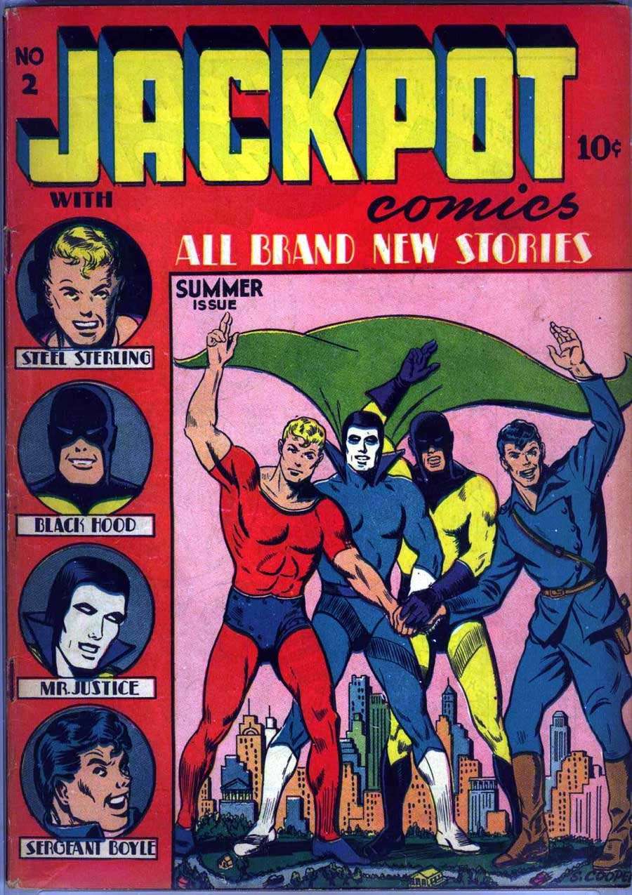 Book Cover For Jackpot Comics 2