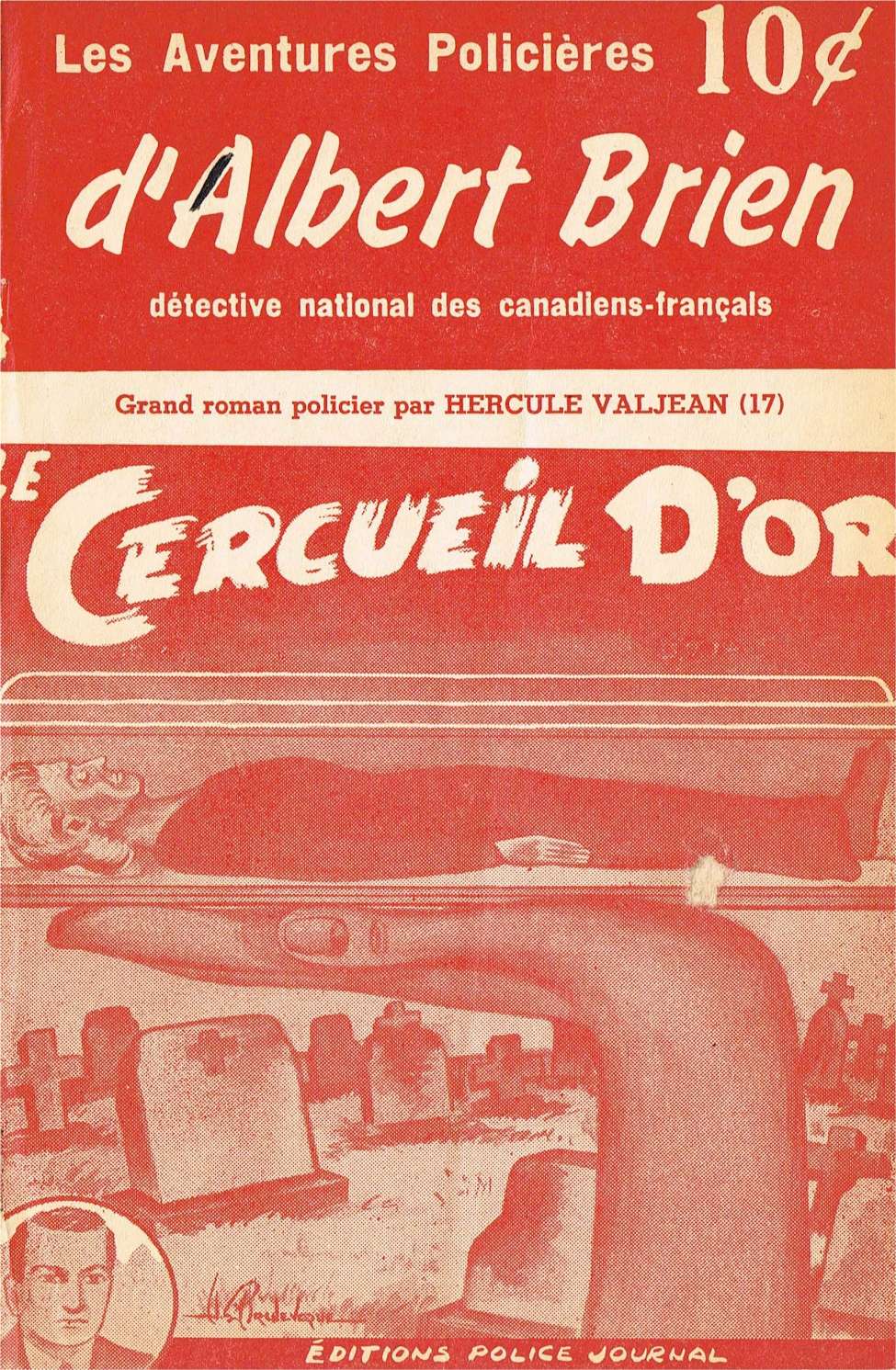 Book Cover For Albert Brien v2 17 - Le cercueil d'or
