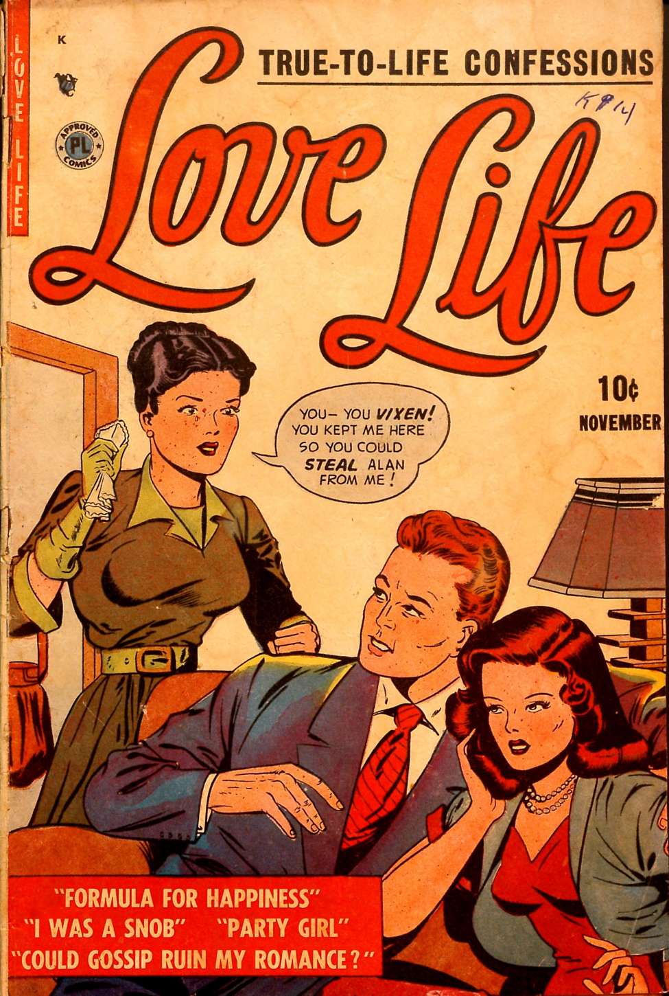 Comic Book Cover For Love Life 1