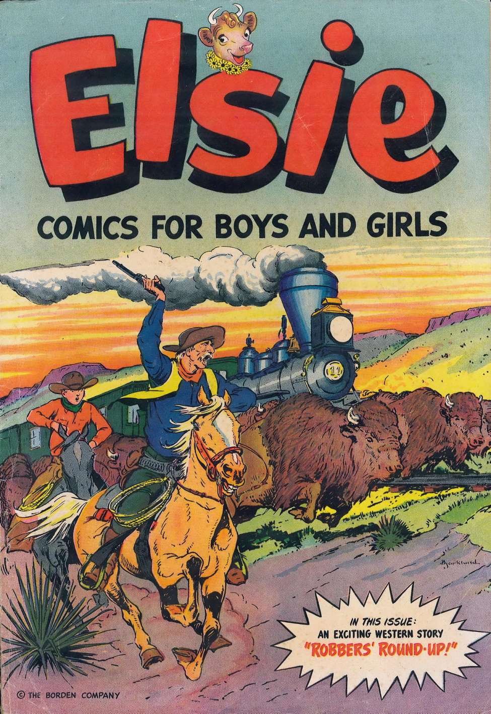 Comic Book Cover For Elsie Comics For Boys and Girls (nn)