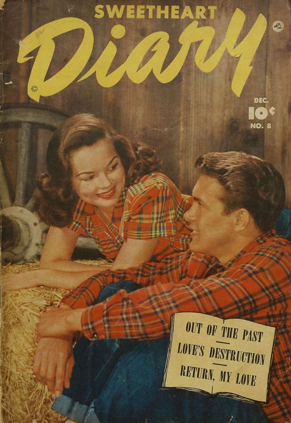 Comic Book Cover For Sweetheart Diary 8