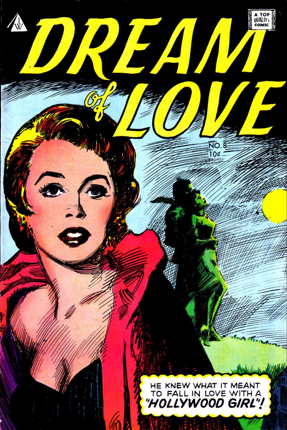 Comic Book Cover For Dream of Love 8
