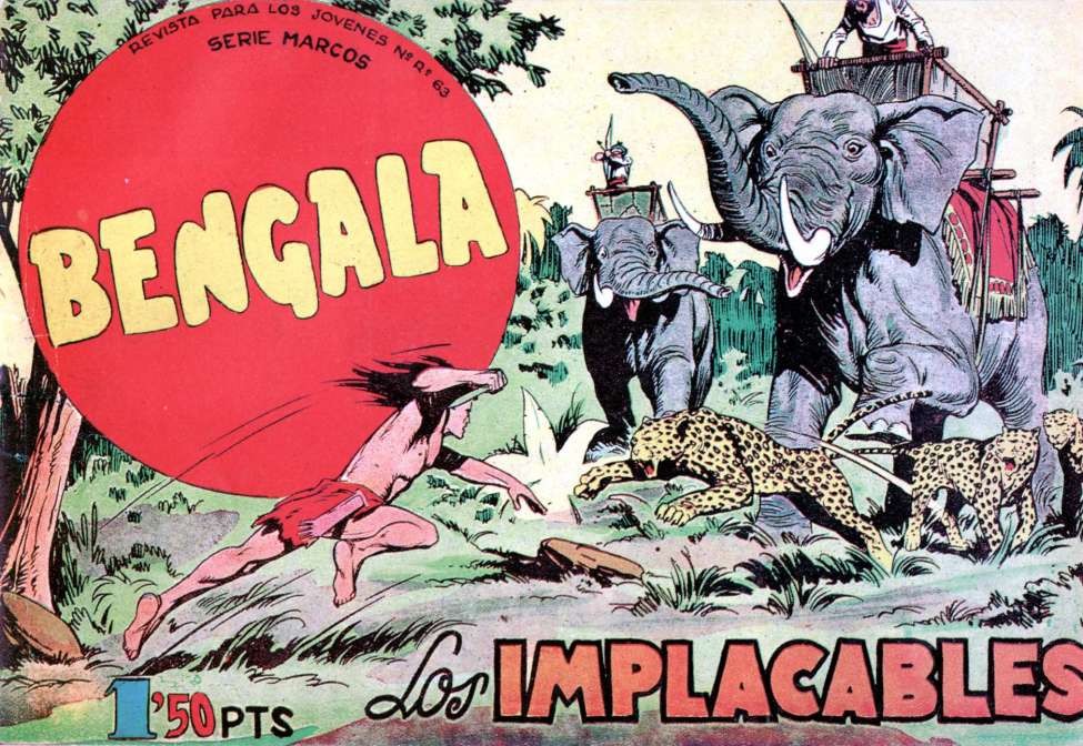 Comic Book Cover For Bengala 32 - Los Implacables