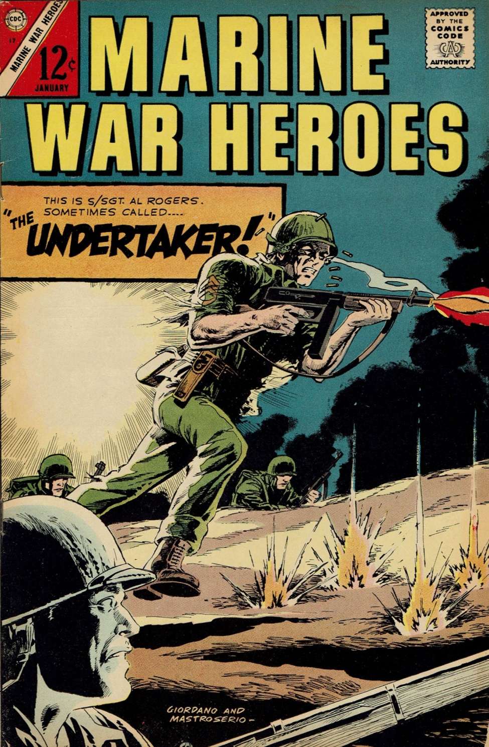Book Cover For Marine War Heroes 17